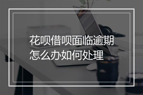 花呗借呗面临逾期怎么办如何处理
