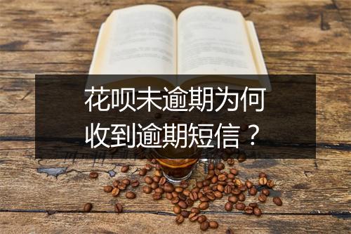花呗未逾期为何收到逾期短信？
