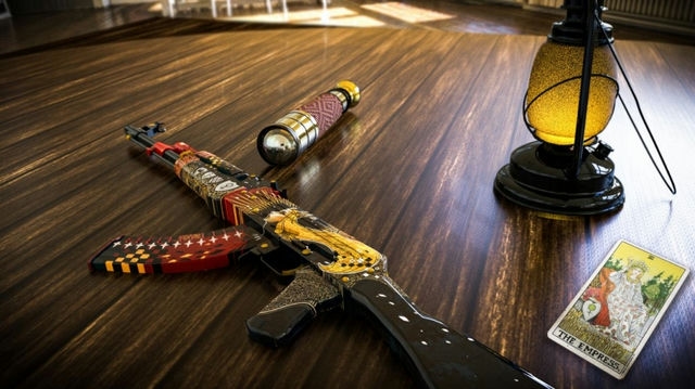 CSGO使用手套新趋势的兴起 《极致刺激！精美绝伦的CSGO壁纸》
